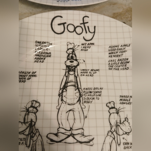 Disney Sketch plates (4) - Picture 5 of 5